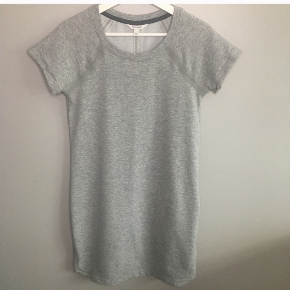 Athleta Grey Pacer Dress